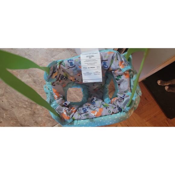 Evenflo Doorway Jumper Green Owls Baby Jumper Bouncer Hang Exerciser Shower Gift - Picture 12 of 15